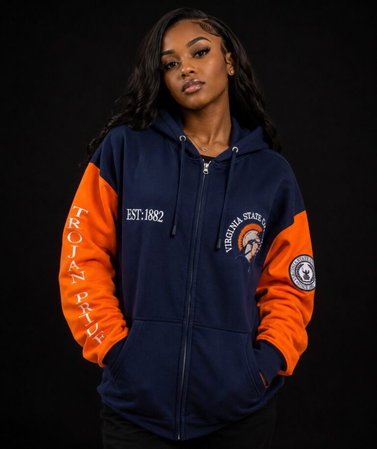 Long Sleeve T-Shirt VSU Embroidery
